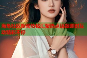 海角社区新闻热帖汇聚热点话题即时互动精彩不停