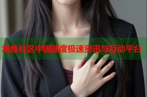 海角社区中国速度极速资讯与互动平台