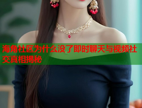 海角社区为什么没了即时聊天与视频社交真相揭秘  第1张