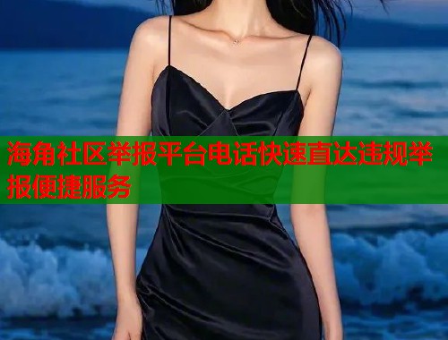 海角社区举报平台电话快速直达违规举报便捷服务  第1张
