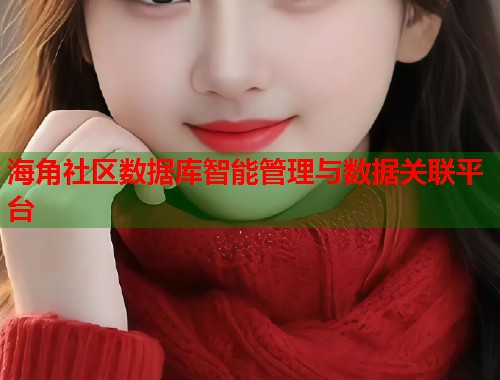 海角社区数据库智能管理与数据关联平台  第1张