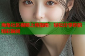 海角社区视频上传指南：轻松分享你的精彩瞬间