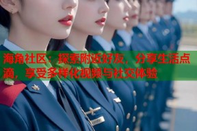 海角社区：探索附近好友，分享生活点滴，享受多样化视频与社交体验