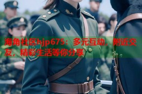 海角社区hjp675：多元互动，附近交友，精彩生活等你分享