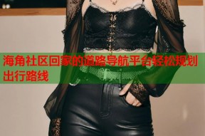 海角社区回家的道路导航平台轻松规划出行路线