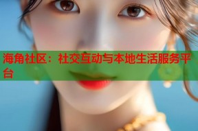 海角社区：社交互动与本地生活服务平台