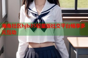 海角社区hjb35轻量版社交平台畅享多元互动