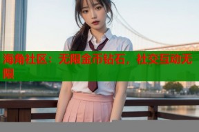 海角社区：无限金币钻石，社交互动无限