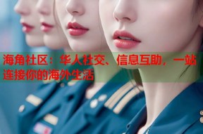 海角社区：华人社交、信息互助，一站连接你的海外生活
