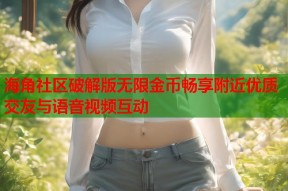 海角社区破解版无限金币畅享附近优质交友与语音视频互动