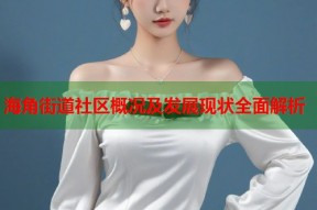 海角街道社区概况及发展现状全面解析