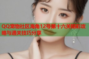 QQ宠物社区海角12号第十六关精彩攻略与通关技巧分享