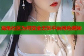海角社区为何安全无忧平台特色揭秘