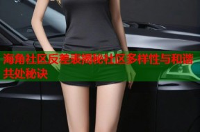 海角社区反差表揭秘社区多样性与和谐共处秘诀