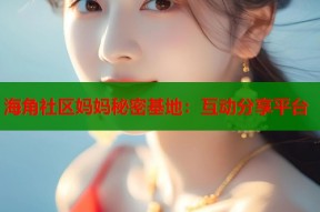 海角社区妈妈秘密基地：互动分享平台