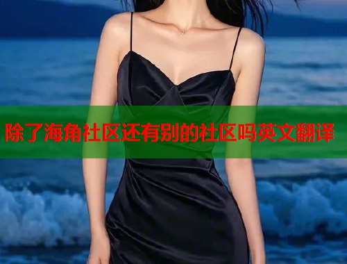 除了海角社区还有别的社区吗英文翻译  第1张