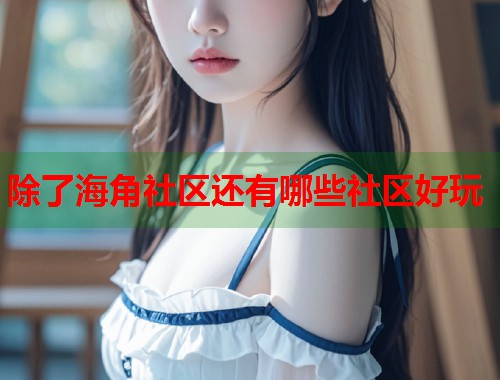 除了海角社区还有哪些社区好玩  第1张