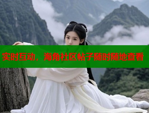 实时互动，海角社区帖子随时随地查看  第1张