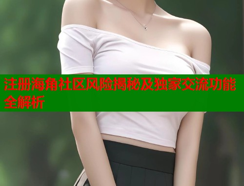 注册海角社区风险揭秘及独家交流功能全解析  第2张