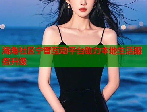 海角社区宁晋互动平台助力本地生活服务升级  第1张