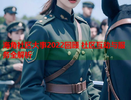 海角社区大事2022回顾 社区互动与服务全解析  第1张