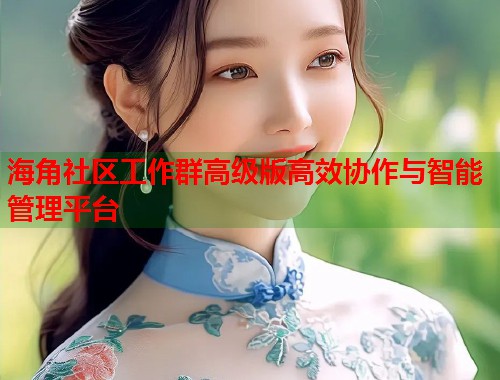 海角社区工作群高级版高效协作与智能管理平台  第1张