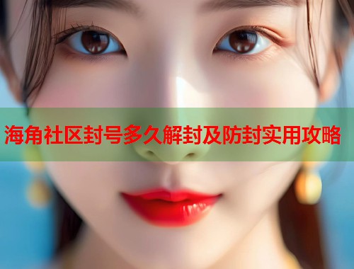 海角社区封号多久解封及防封实用攻略  第1张