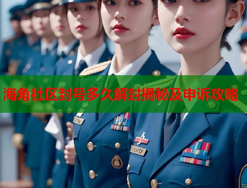 海角社区封号多久解封揭秘及申诉攻略  第2张
