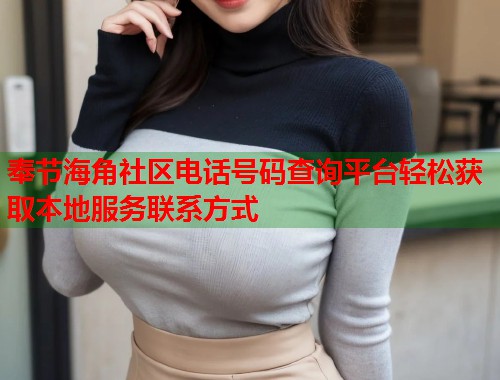 奉节海角社区电话号码查询平台轻松获取本地服务联系方式  第1张
